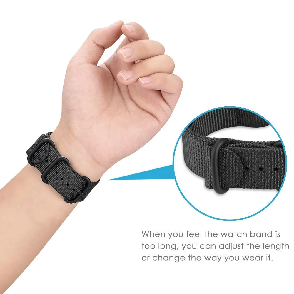 DL3 Mobilak Nylon Solo Loop Stretchy Straps For Apple Watch Band 49mm 45mm 44mm 42mm 41mm 40mm 38mm, Elastic Wristbands for iwatch Series 8 Ultra 7 6 5 4 3 2 1 Se (B. , 38MM/40MM/41MM) - B.Black