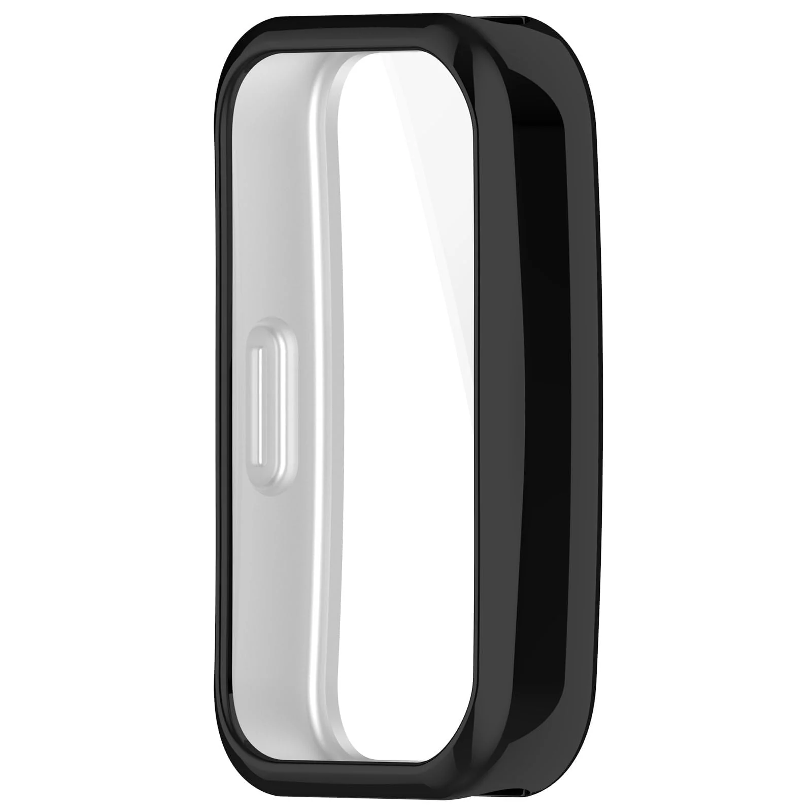 DL3 Mobilak Case for HUAWEI Band 9 / HUAWEI Band 8 TPU Silicon All-Around Screen Protector Cover Bumper Protector Full Cover Screen Protection - A. Black