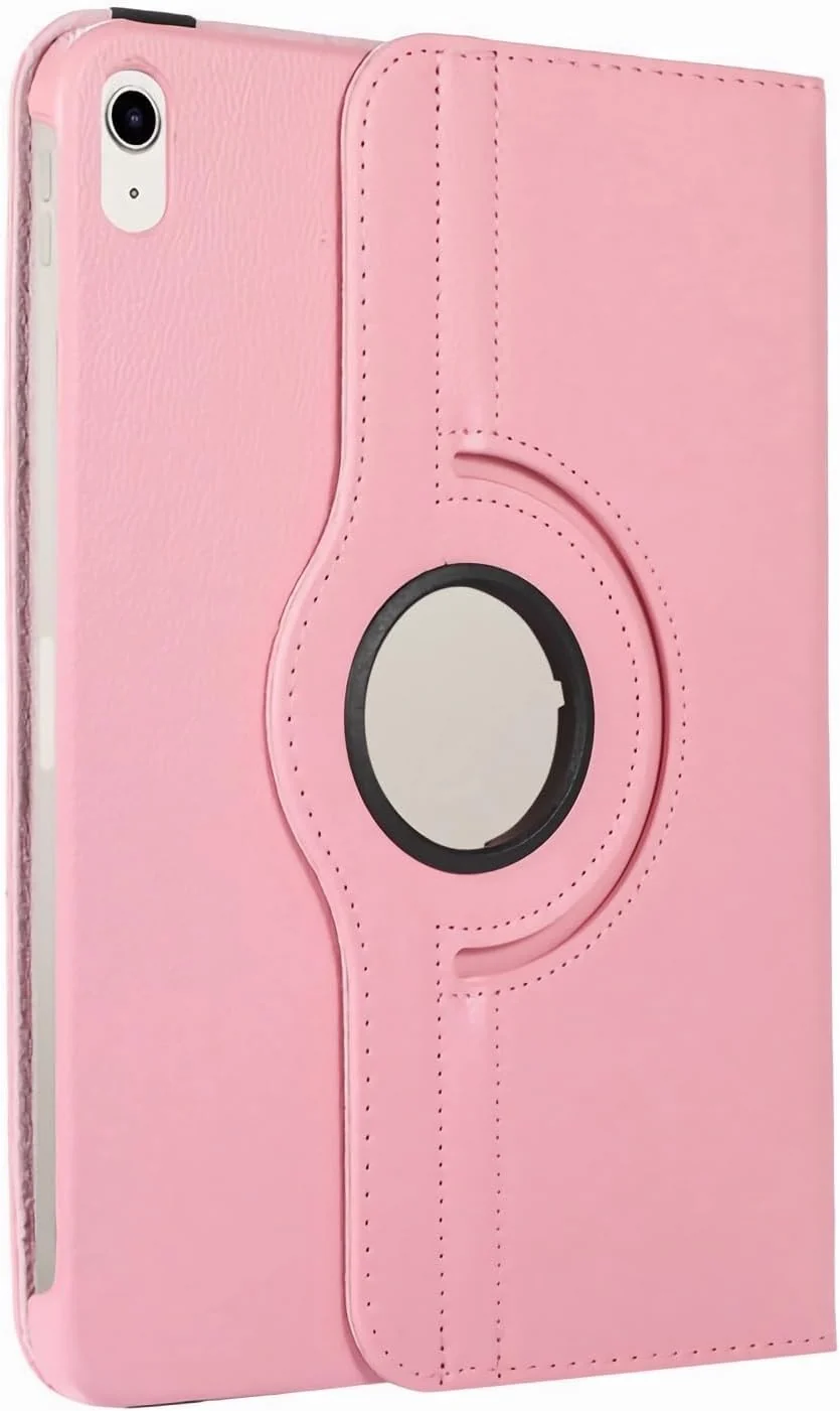 DL3 Mobilak Protective Cover for Huawei MatePad 11.5 - inch Released 2023, 360° Rotatable Smart Stand, Leather Folio Flip Cover with Multi-Angle Viewing, Auto Wake Sleep - Pink