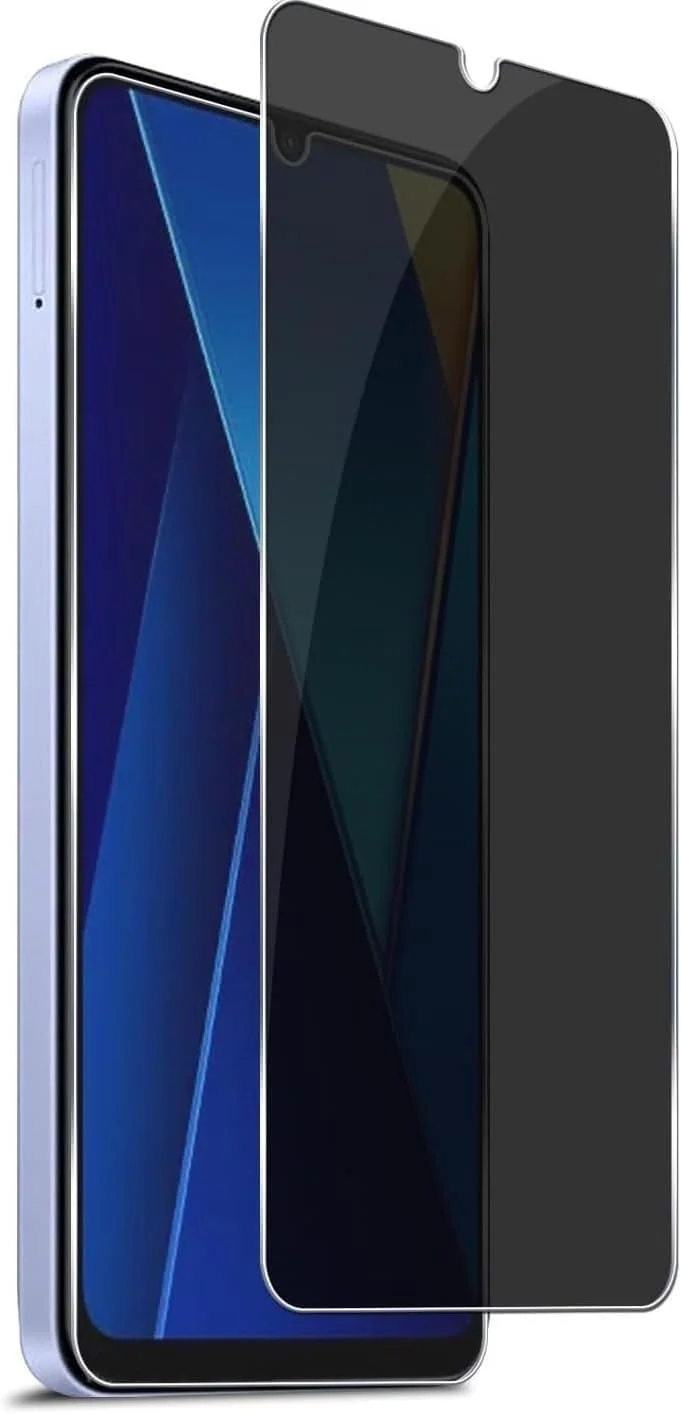 DL3 Mobilak Privacy Full Glass Screen Protector For Redmi Note 13 4G (Not Fit 5G) - Black