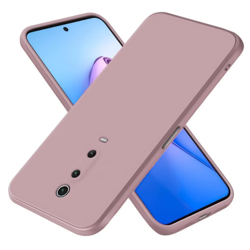 Dl3 Mobilak Compatible with Xiaomi Mi 9T/Mi 9T Pro/Redmi K20/K20 Pro Case, Liquid Silicone Case, Full Body Camera Protective Cover, Shockproof, Slim Phone Case, Soft Microfiber Lining - Black