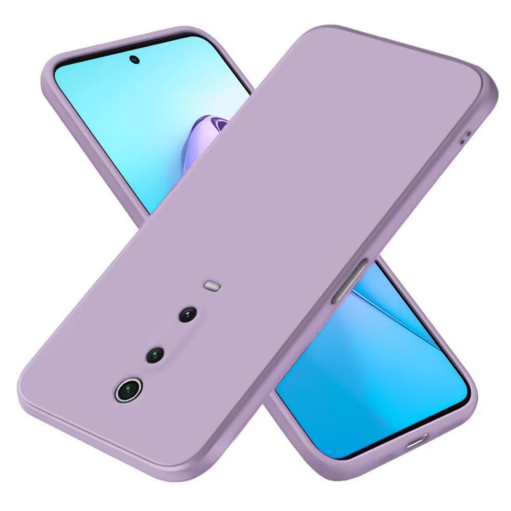 Dl3 Mobilak Compatible with Xiaomi Mi 9T/Mi 9T Pro/Redmi K20/K20 Pro Case, Liquid Silicone Case, Full Body Camera Protective Cover, Shockproof, Slim Phone Case, Soft Microfiber Lining - Black