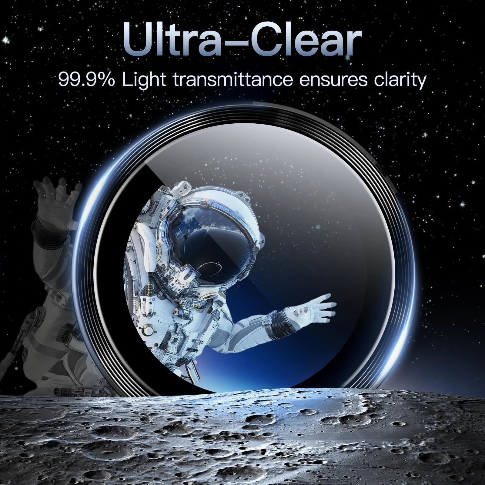 DL3 Mobilak Camera Lens Protector for Samsung Galaxy S25 FE Accessories, 9H Tempered Glass Metal Individual Ring Camera Cover Screen Protector, Case Friendly, Anti Scratch - Black