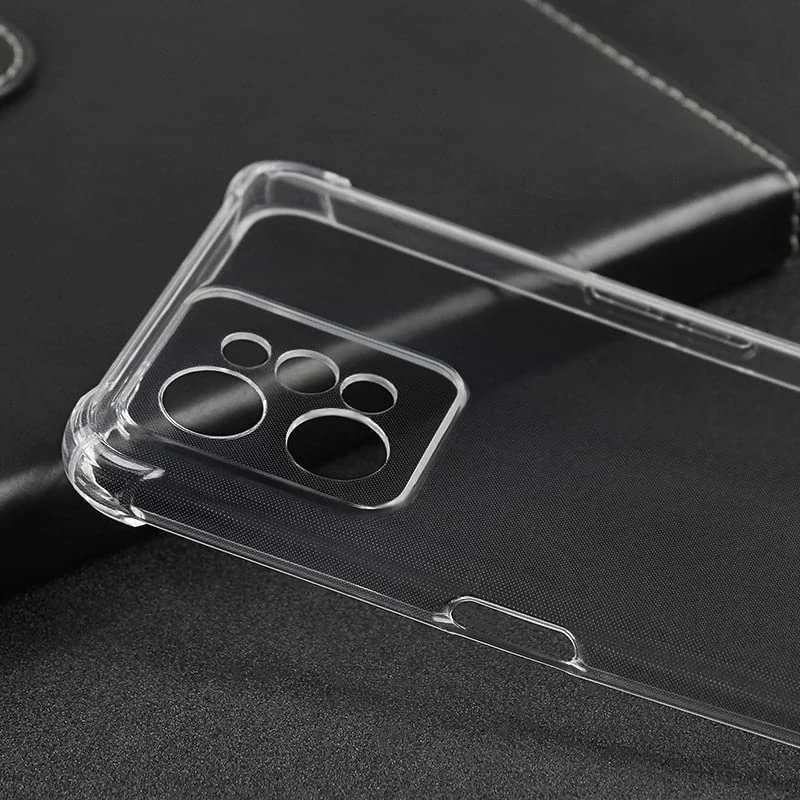 DL3 Mobilak Case Compatible with realme C31, Cover Silicone TPU Gorilla Anti-shock Protector Camera Shockproof Corners - Clear