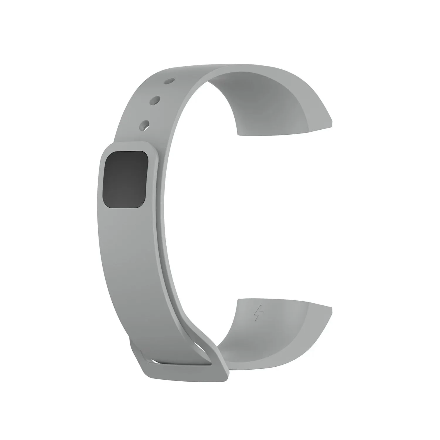 DL3 Mobilak Smart Watch Strap for Xiaomi Mi Band 4C & Redmi Smart Band, Sport Silicone Watch Band Wrist Strap, Replacement Bracelet Wristband Wrist Strap - Grey