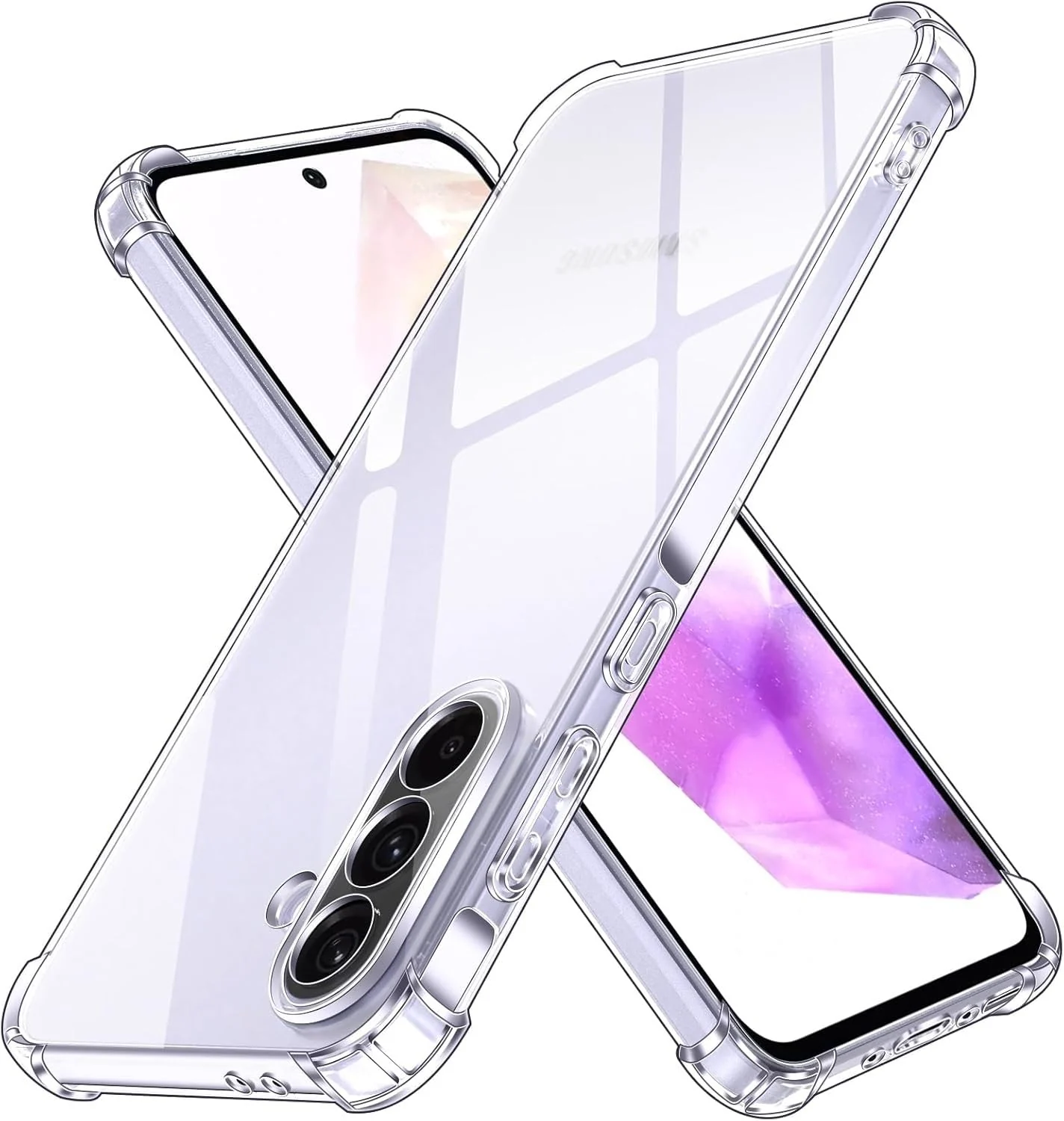 DL3 Mobilak Clear TPU Case for Samsung Galaxy A36 5G, Camera protection, Shock-absorbing protection, Scratch-resistant surface - Clear