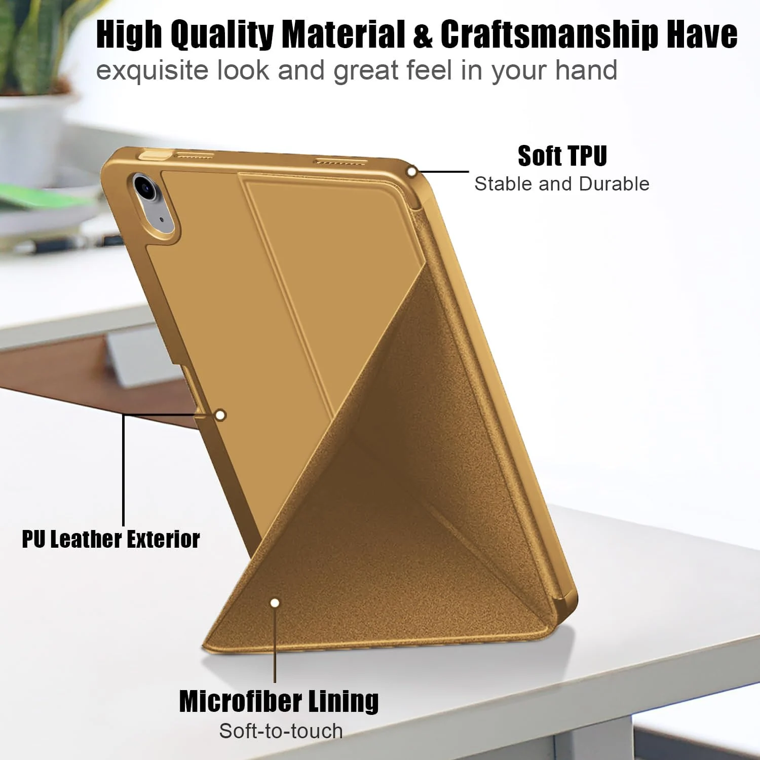 DL3 Mobilak Compatible with iPad Pro 11 Inch Case 2022(4th Gen)/2021(3rd Gen)/2020(2nd Gen) Case, Smart Stand, Pencil Holder, Shockproof Slim Lightweight Leather Cover, Modern Abstract Design - Havan