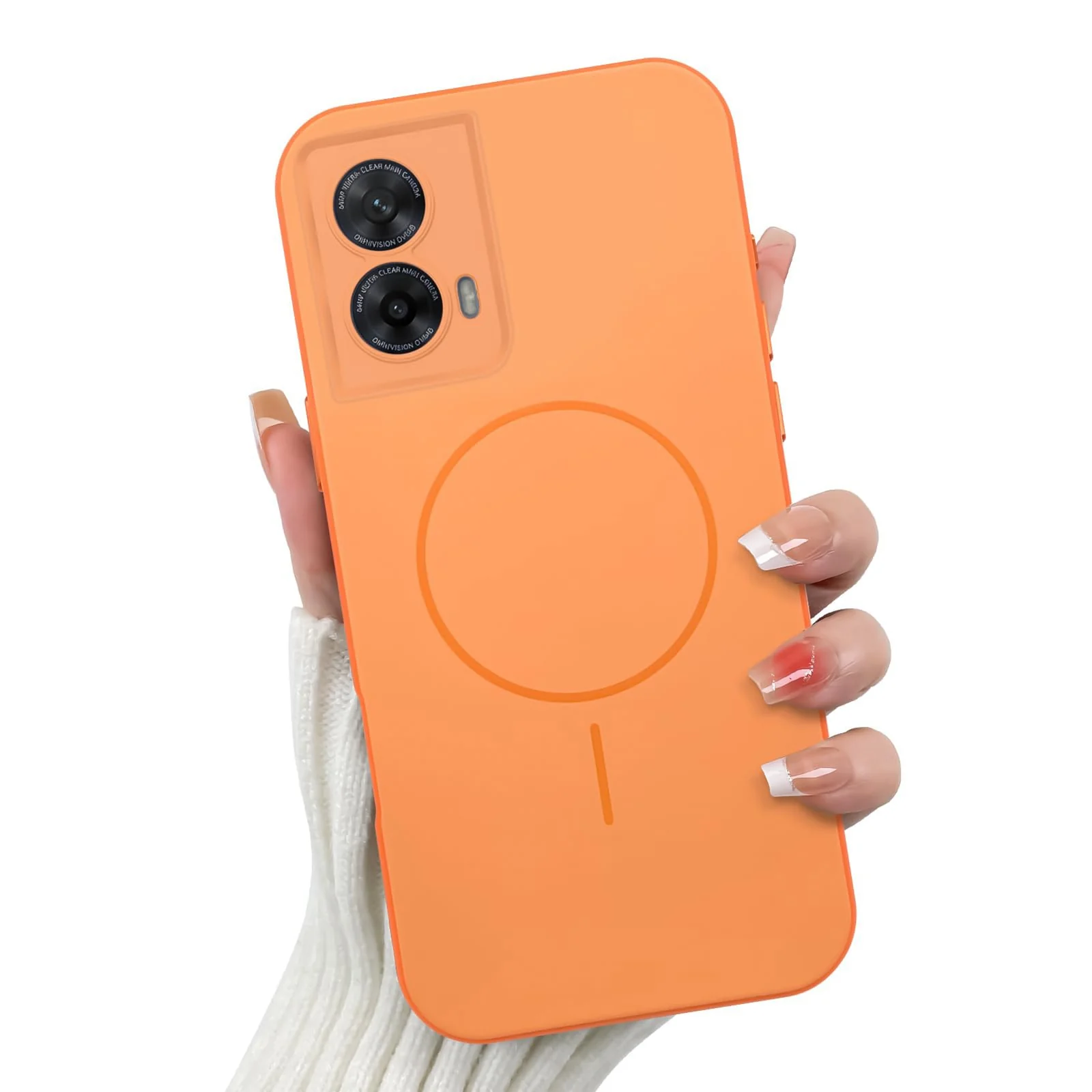 Motorola Moto G85 5G / Edge 50 Fusion — DL3 Mobilak Case For Motorola Moto G85 5G / Edge 50 Fusion Slim Design [Not Compatible with MagSafe] Soft Silicone Case Flexible TPU Anti-Scratch Protective Cover with Full Camera Protection