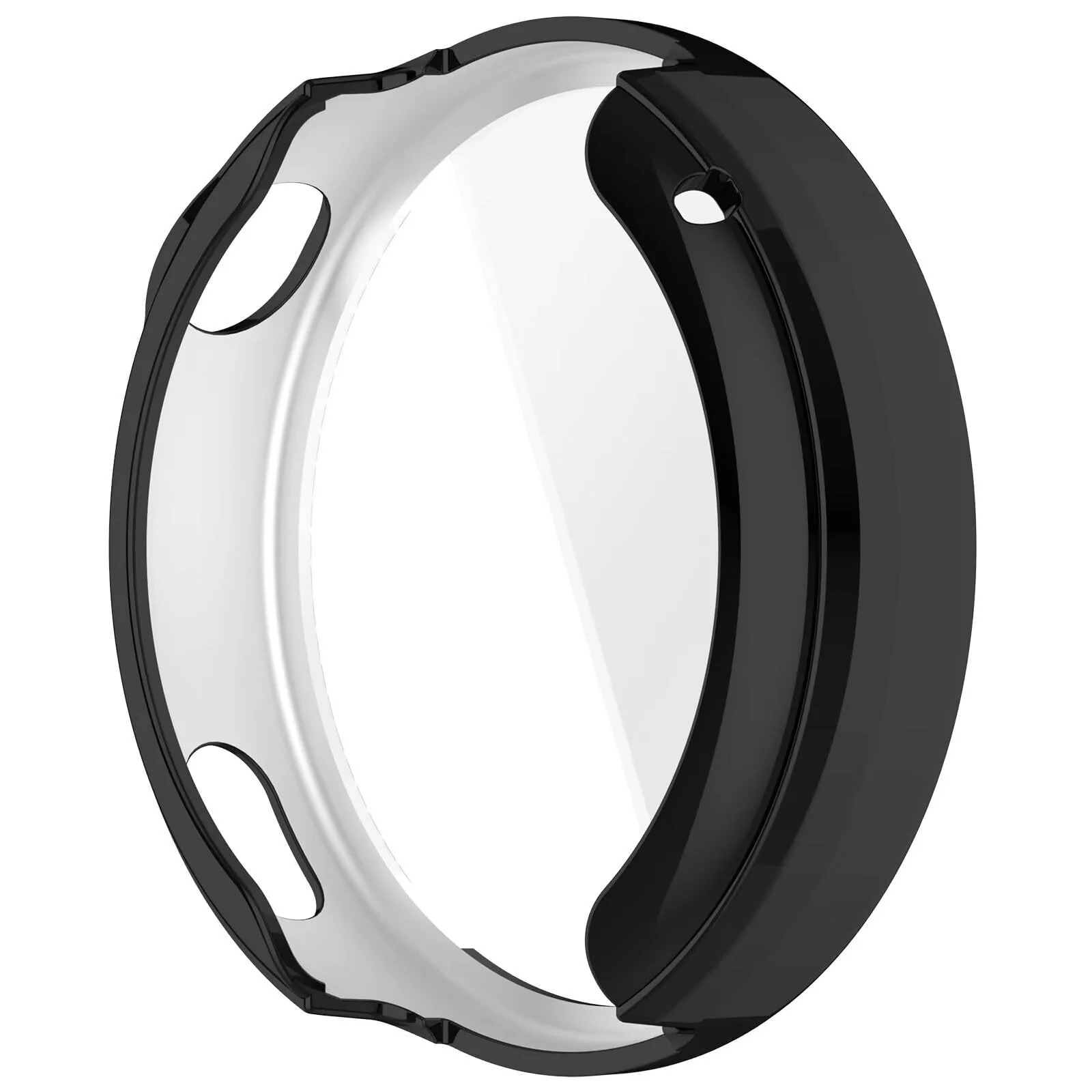 DL3 Mobilak Case for Huawei Watch GT6 41mm 2025, Case with Screen Protector, HD Protection Cover, Soft Silicone Screen Protector Cover for Huawei Watch GT 6 41mm 2025 - Black