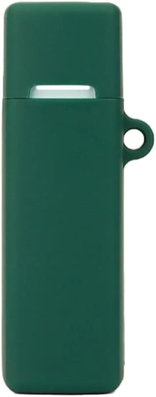 DL3 Mobilak Compatible with Anker Soundcore Anker A30i Case Cover, Soft Silicone Shockproof Protective Case Wireless Earbuds with Carabiner, Front LED Visible - Green