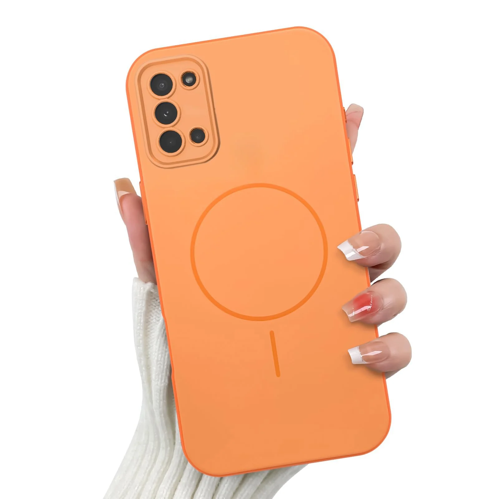 Oppo A52 / Oppo A72 / Oppo A92 — DL3 Mobilak Case For OPPO A52 / OPPO A72 / OPPO A92 Slim Design [Not Compatible with MagSafe] Soft Silicone Case Flexible TPU Anti-Scratch Protective Cover with Full Camera Protection