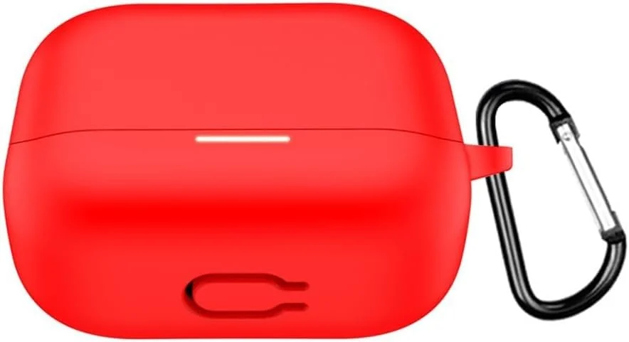 DL3 MOBILAK Silicone Cover Case Compatible with Soundcore K20i Portable Protective Cover With Keychain For Anker K20i - Red