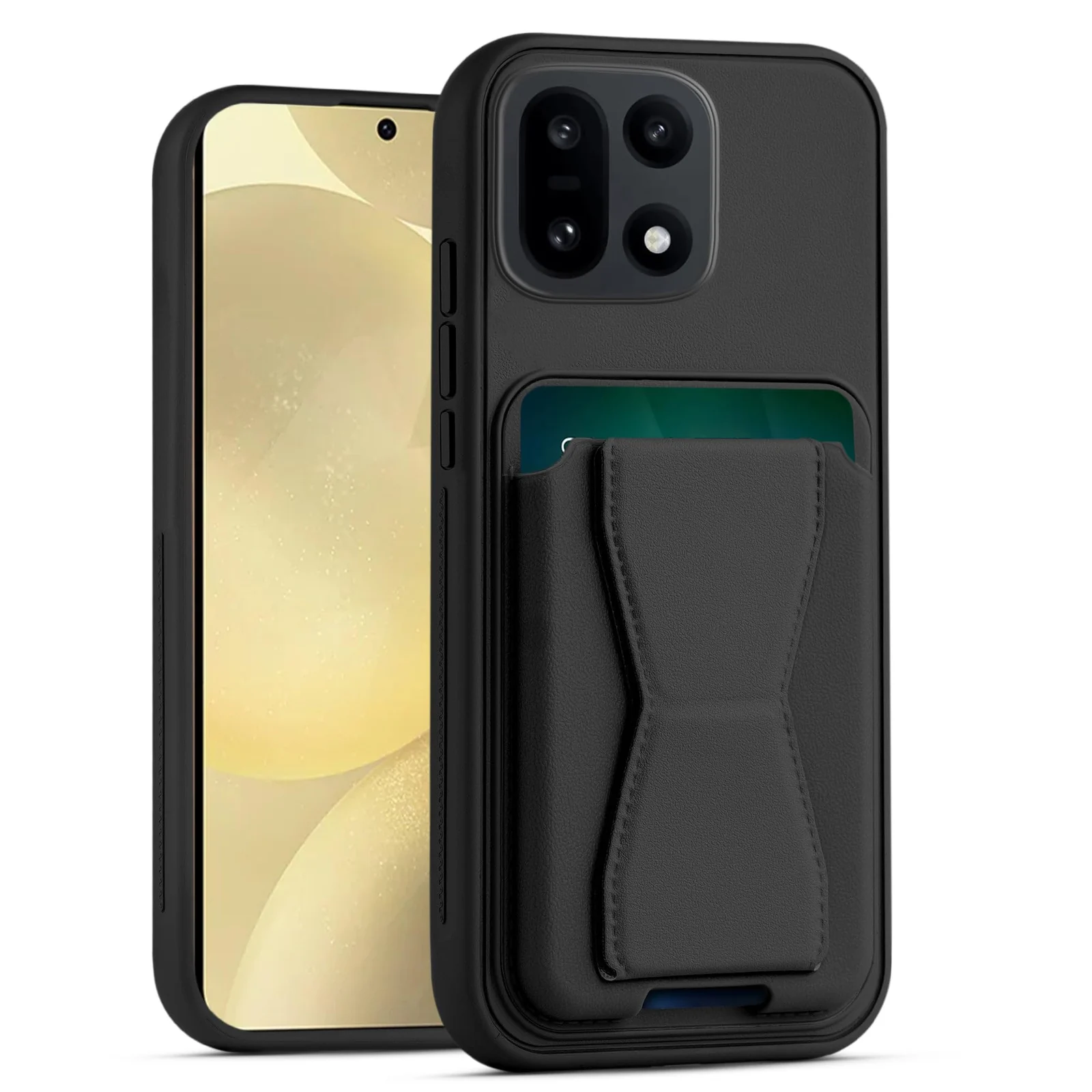 DL3 Mobilak Leather Wallet Case with Card Slot for OnePlus 15 5G with Camera Protection and Shockproof Design