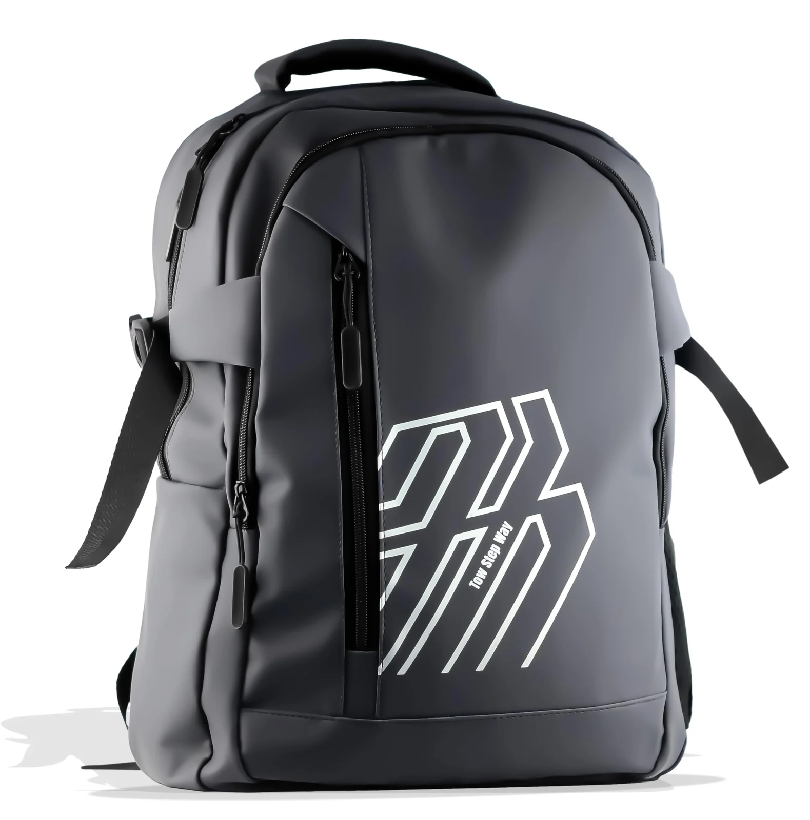 Mobigon Origon Sport Laptop Backpack 15.6 Inch – Casual & Travel Laptop Bag with USB Port, Anti-Theft Pocket, Lightweight & Waterproof Backpack for College, Work, Gym, and Daily Use - Dark Gray