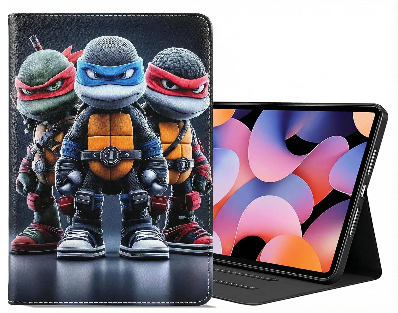 DL3 Mobilak Case for Apple iPad 9/8/7 (10.2-Inch, 2021/2020/2019 Model, 9th/8th/7th Generation), Slim PU Leather Folio with Adjustable Stand, 3D Pattern Shock-Absorbing Tablet Cover