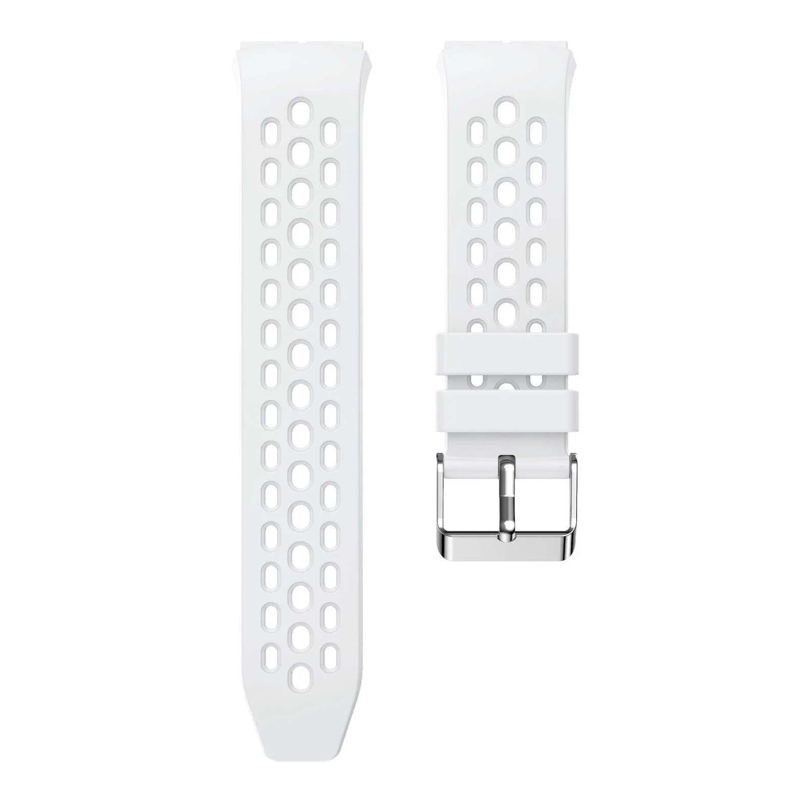 DL3 Mobilak Strap Replacement Bands Compatible with 22MM Huawei Watch GT2E Bands, Adjustable Accessory Soft Silicone Sport Wristband for Women Men - White