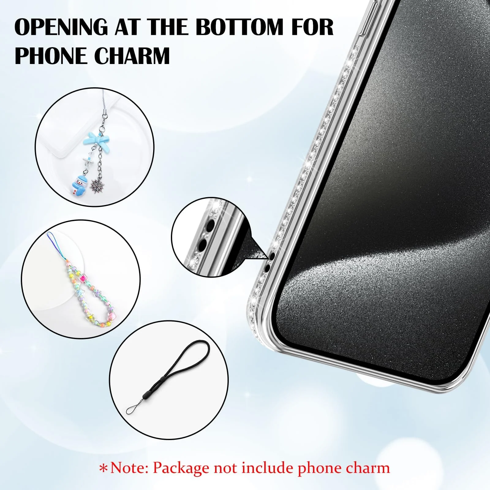 DL3 Mobilak MagSafe-Compatible Magnetic Case for iPhone 14 Pro Max with Camera Protection and Magnetic Car-Mount Support - Silver