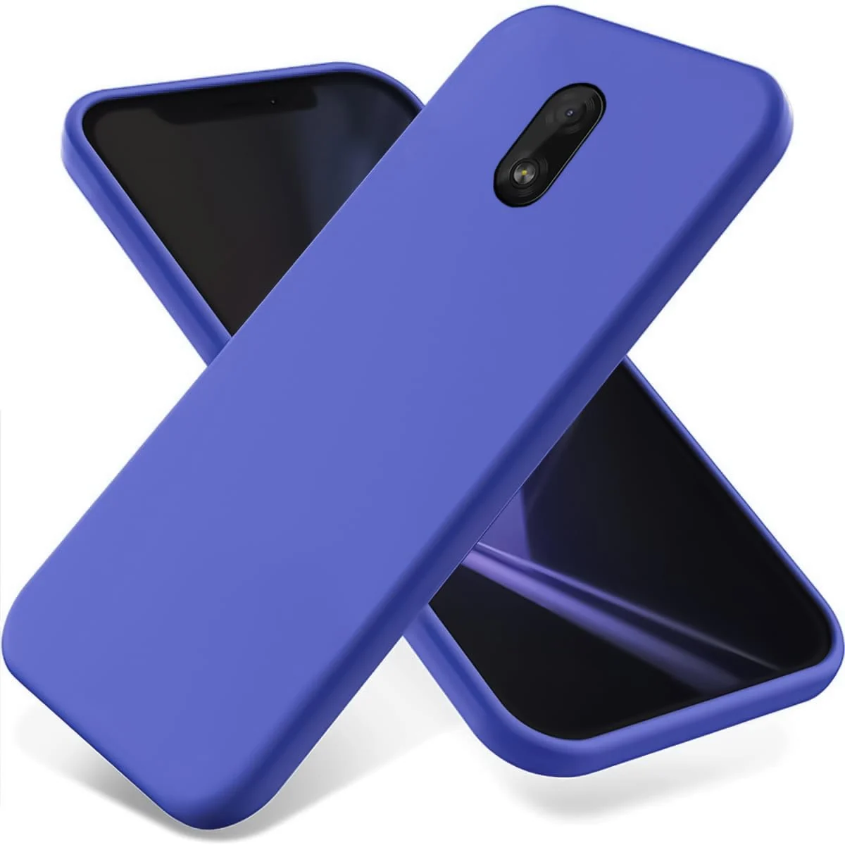 Dl3 Mobilak Nokia C1 Case,Soft Flexible Silicone Gel Rubber Bumper Cover,Full Body Shockproof Protective Phone Case (Lavender)