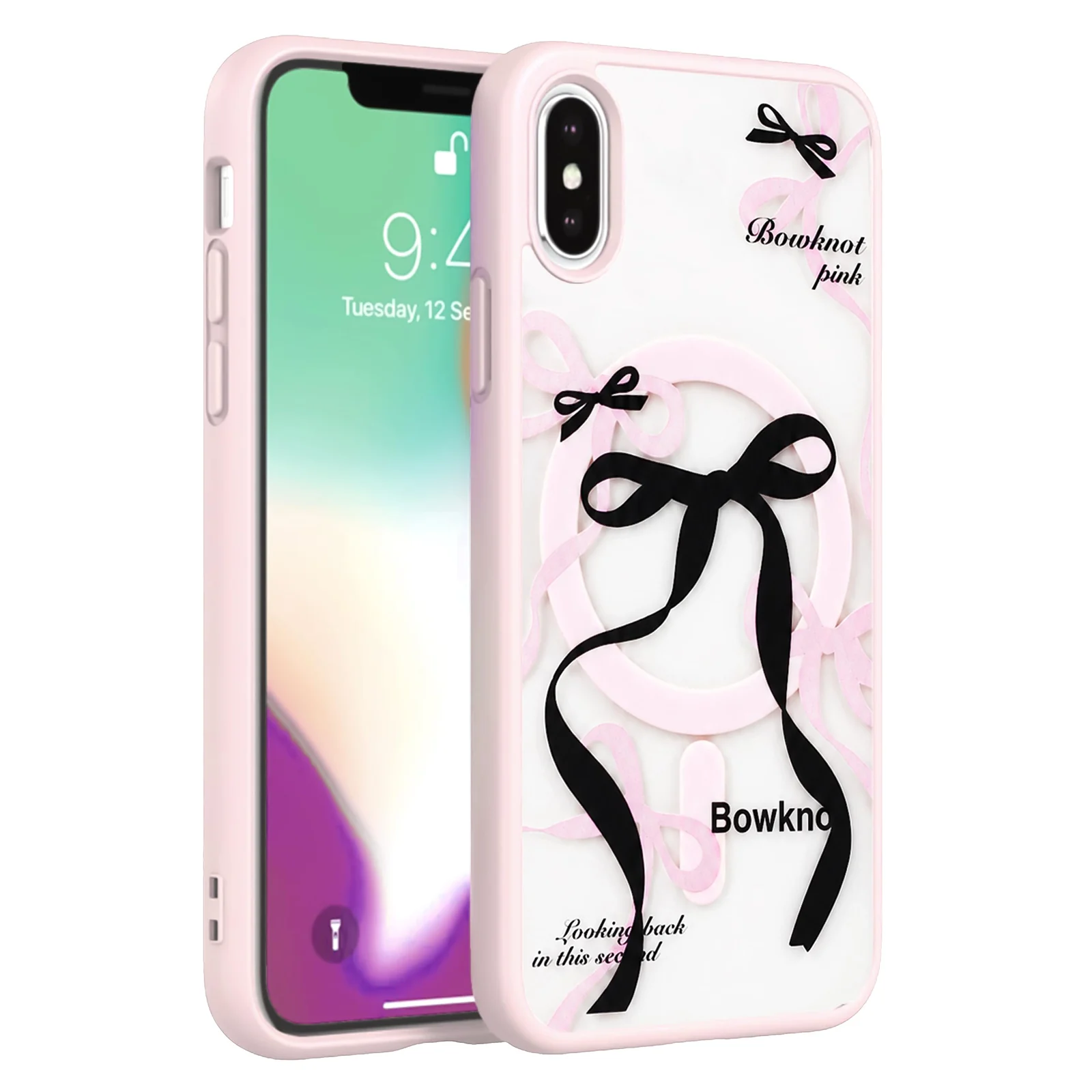 iPhone X / iphone XS — DL3 MOBILAK Clear Three-Layer Protective Phone Case for Apple iPhone X and iPhone XS