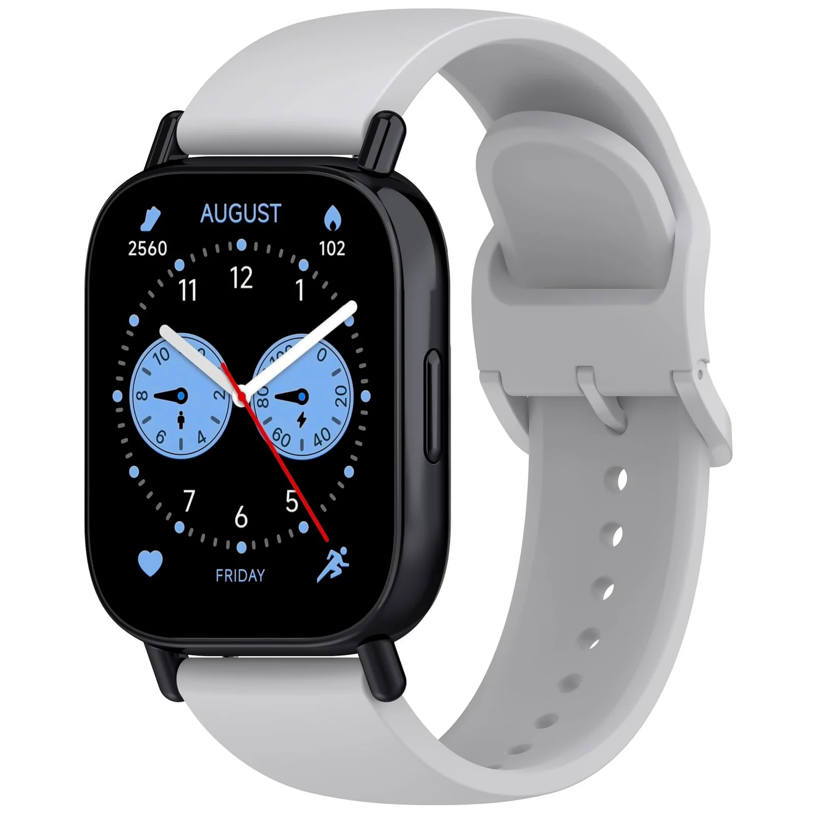 DL3 Mobilak Straps Compatible with Xiaomi Redmi Watch 5 Active/Redmi Watch 5 Lite Bracelet, 22mm Soft Silicone Replacement Band Sports Strap Wristbands [Wear-resistant] [breathable] - Gray