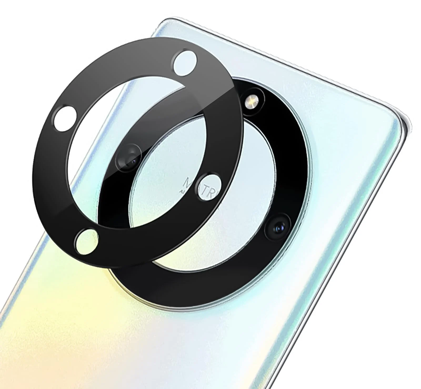 DL3 Mobilak Honor X9A | Honor Magic 5 Lite | X40 Camera Lens Protector Tempered Glass Screen Protector HD [Full Coverage][Anti-Scratch] Drop Protection Ultra Clear/Thin Lens Protector Case - Black