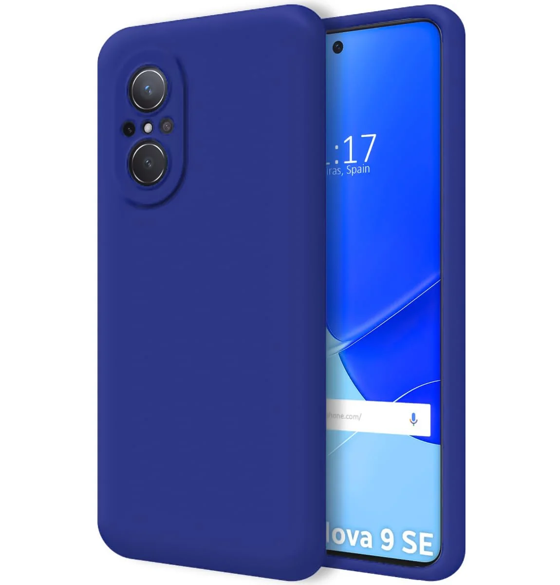 Dl3 Mobilak Huawei nova 9 SE Case,Soft Flexible Silicone Gel Rubber Bumper Cover,Slim Fit Full Body Shockproof Protective Phone Case (Light Purple)