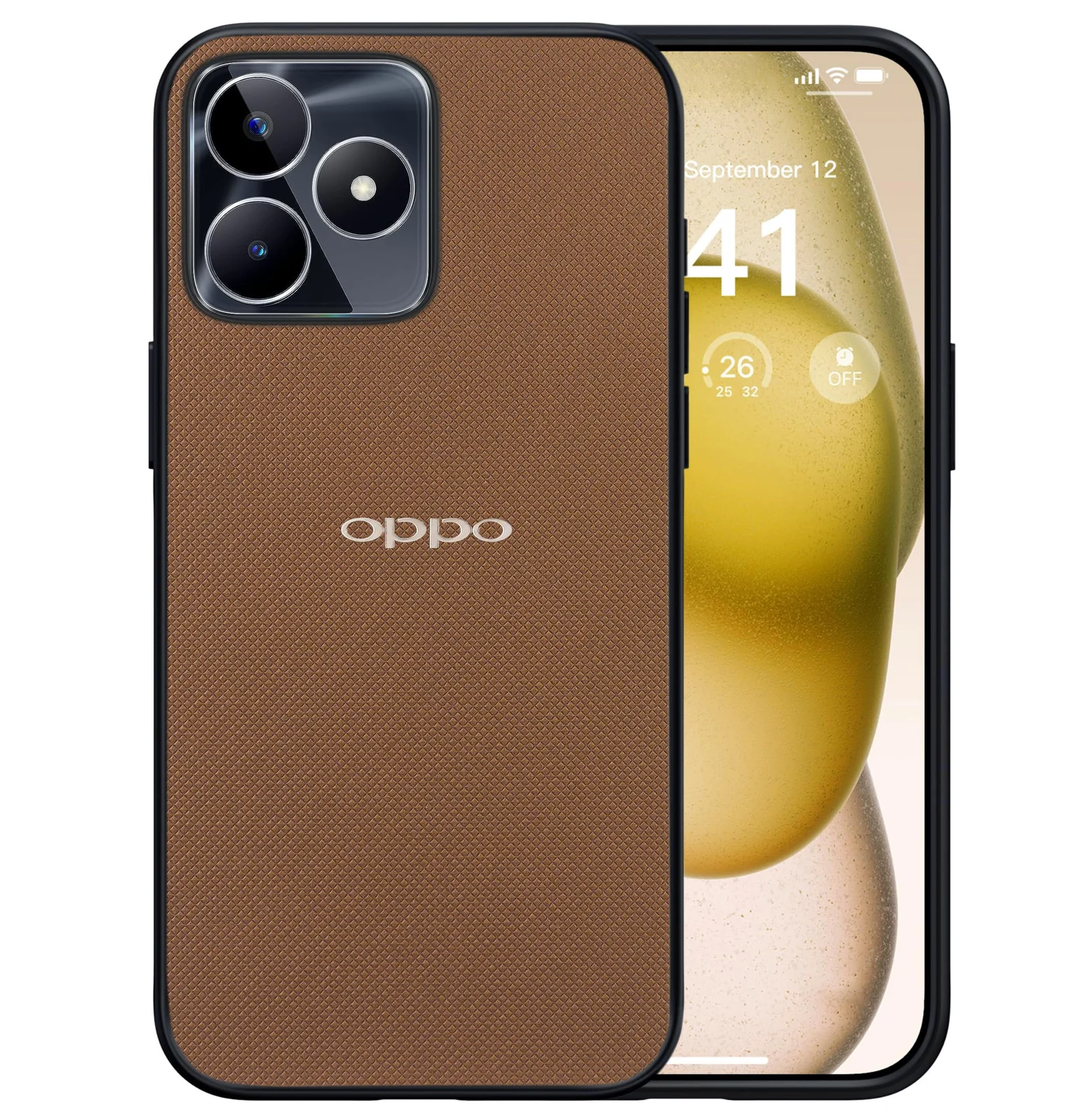 DL3 Mobilak PC and TPU Protective Case for realme C53 / realme C51 / realme Note 50 with Camera Protection and Shockproof Design