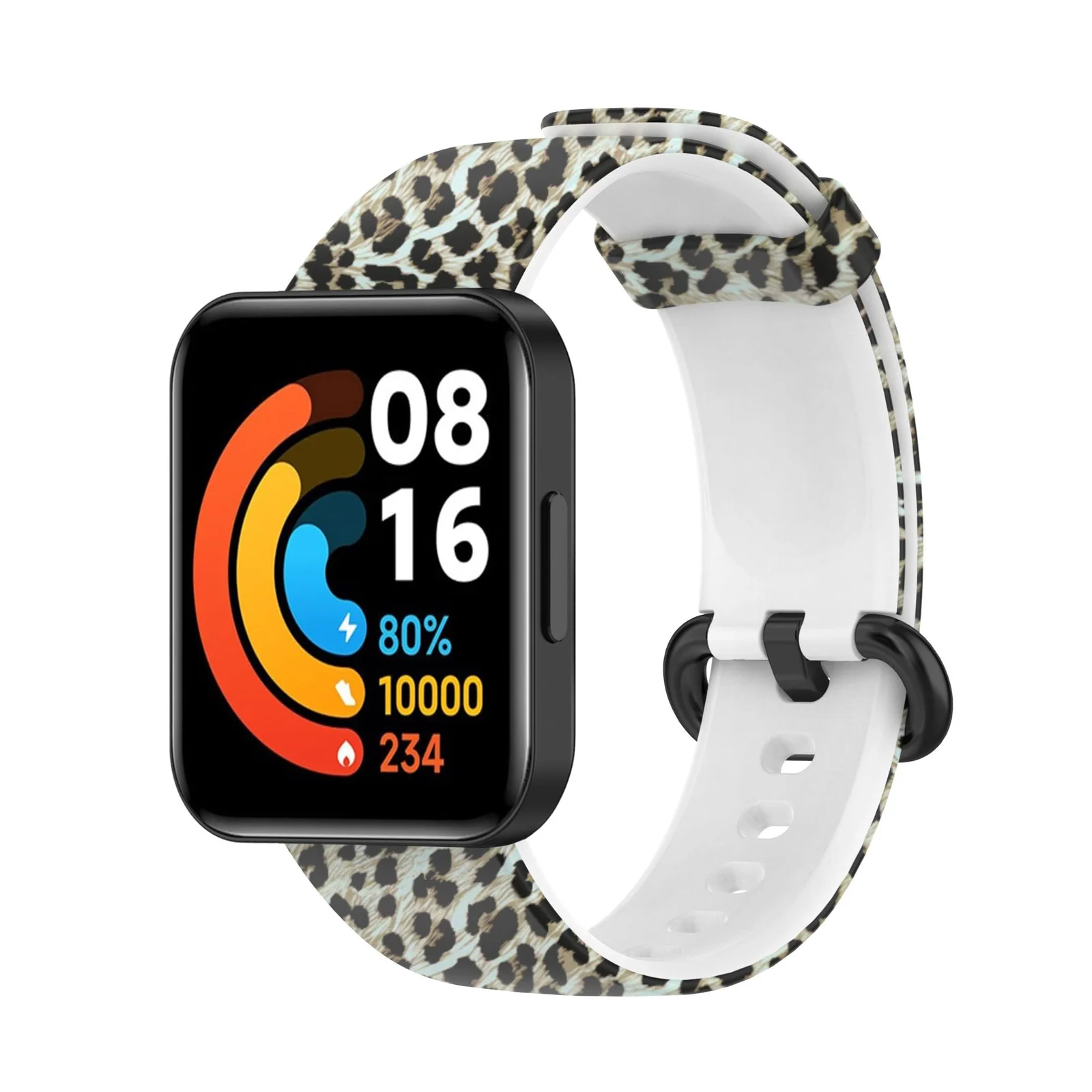 DL3 Mobilak Strap Compatible with Xiaomi Redmi Watch 2 Lite/Poco Watch/Redmi Watch 2 / Horloge 2 Soft Replacement Sport Silicone Strap - Black