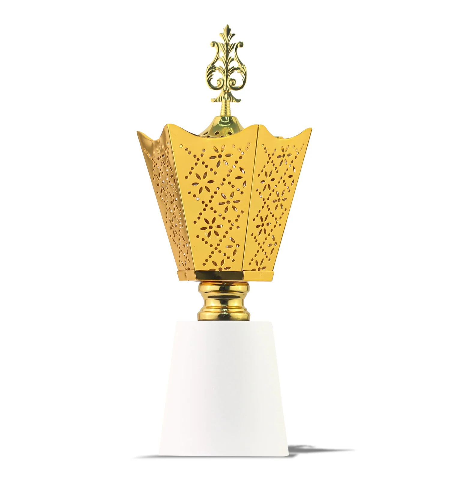 Mobigon Charcoal Incense Burner, Bakhoor Burner, Oud Frankincense Incense Burner, Vintage Arabic Burner, Suitable For Arabian Oud, Yoga, Spa and Aromatherapy, Office & Home Decor - Style 31