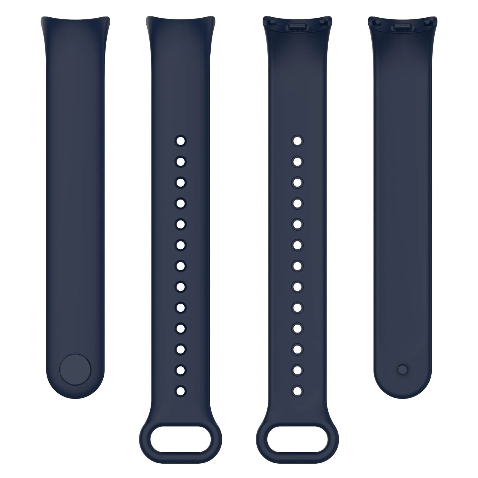 DL3 Mobilak Band Compatible with Xiaomi Mi Band 10/9/8 Replacement Strap, Silicone Skin-Friendly Wrist Strap Adjustable Sports Wristbands for Women Men Xiaomi Smart Band 8/9/10 - Navy Blue