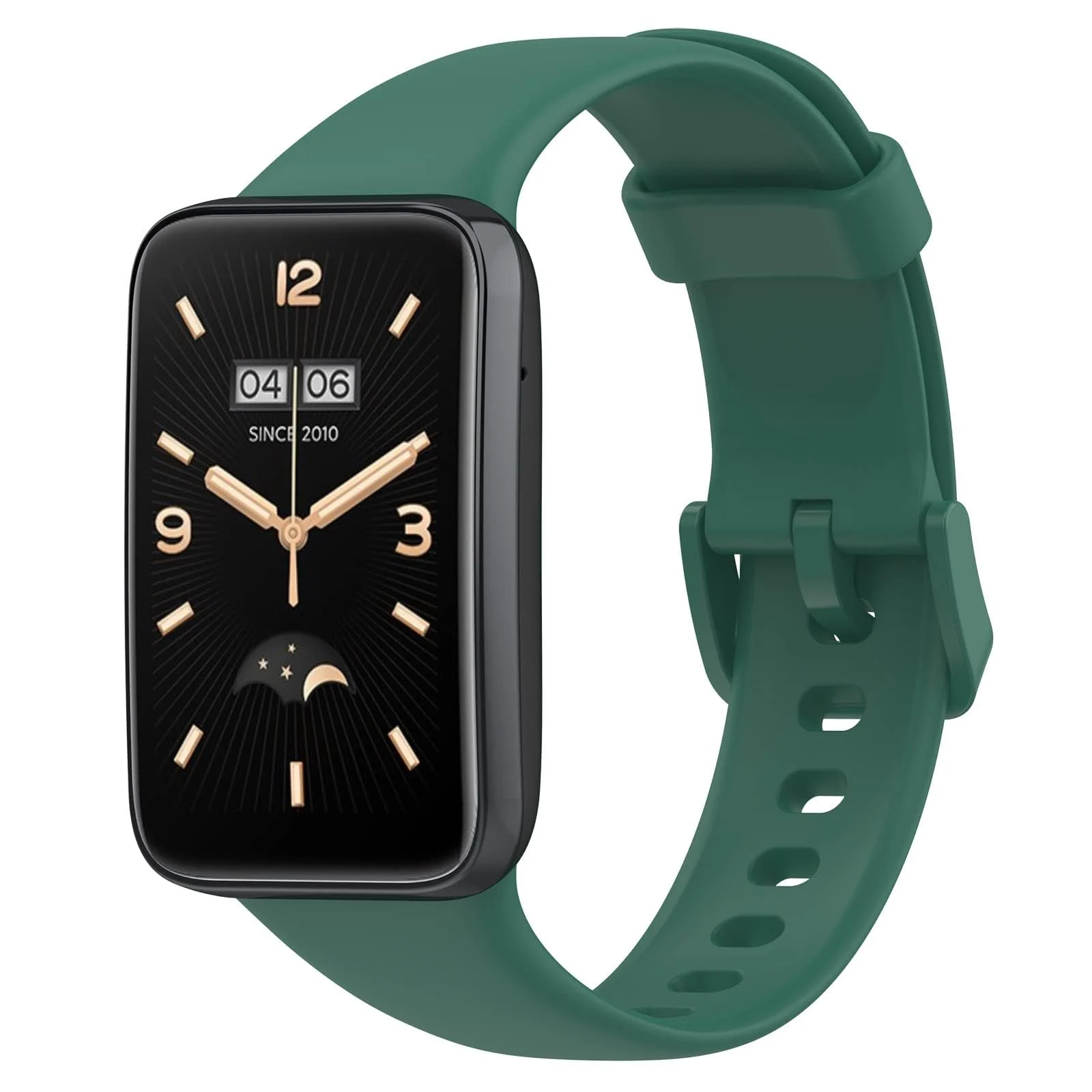 DL3 Mobilak Bands Compatible with Xiaomi Mi Band 7 Pro Watch Replacement Soft Durable Colourful Silicone Watch Band Sports Strap Wristband for Mi Band 7 Pro Smartwatch Accessories - Green