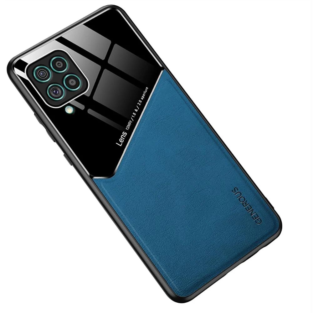 DL3 Mobilak Magnetic Car-Mount Case for Huawei Nova 7i with Camera Protection and Shockproof Design - Blue