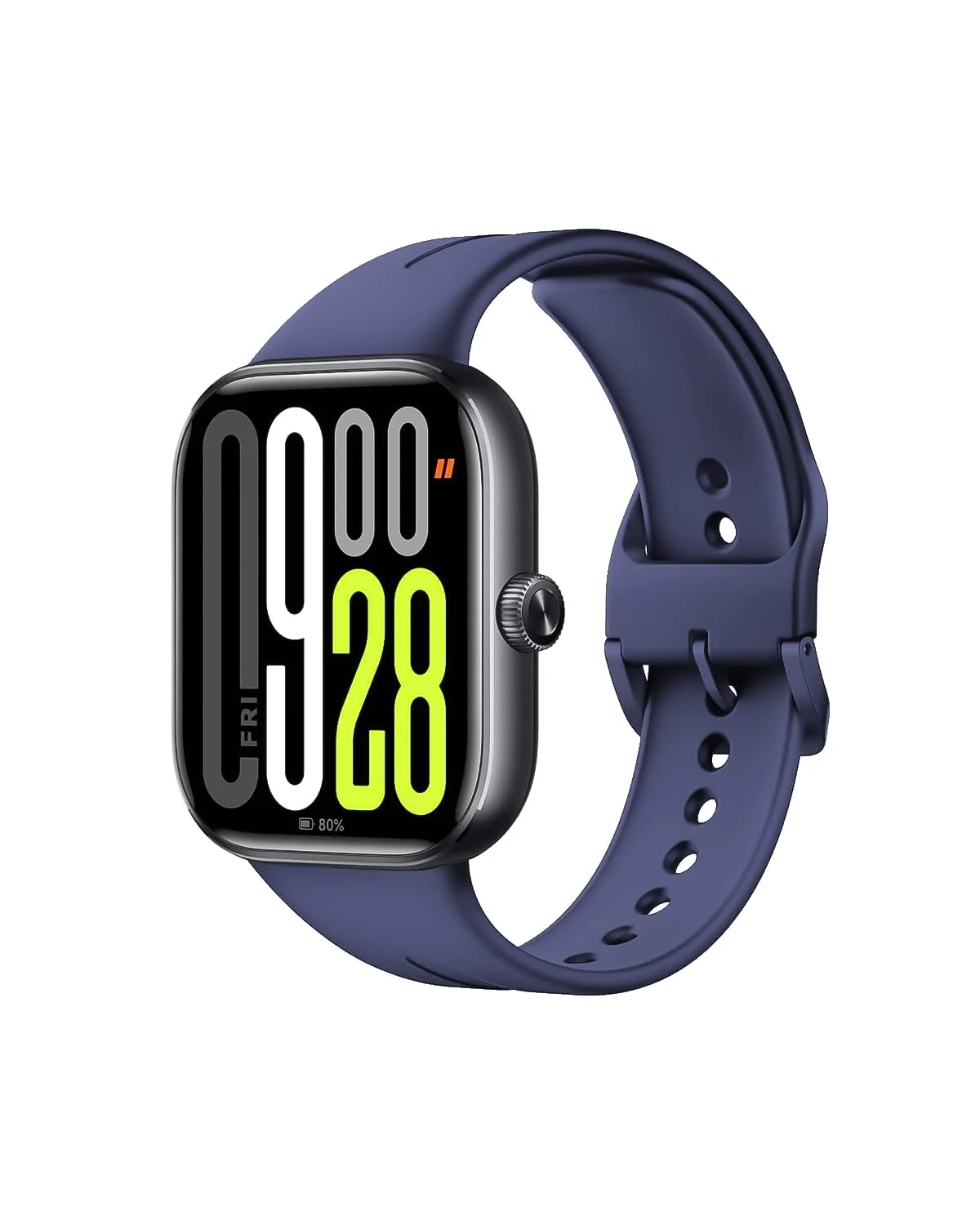 DL3 Mobilak Compatible with Xiaomi Redmi Watch 6/5/4 Silicone Strap, Soft Durable Replacement Wrist Watch Strap For Xiaomi MI Band 9 Pro /8 Pro, Adjustable Sport Wristband for Men Women - Blue