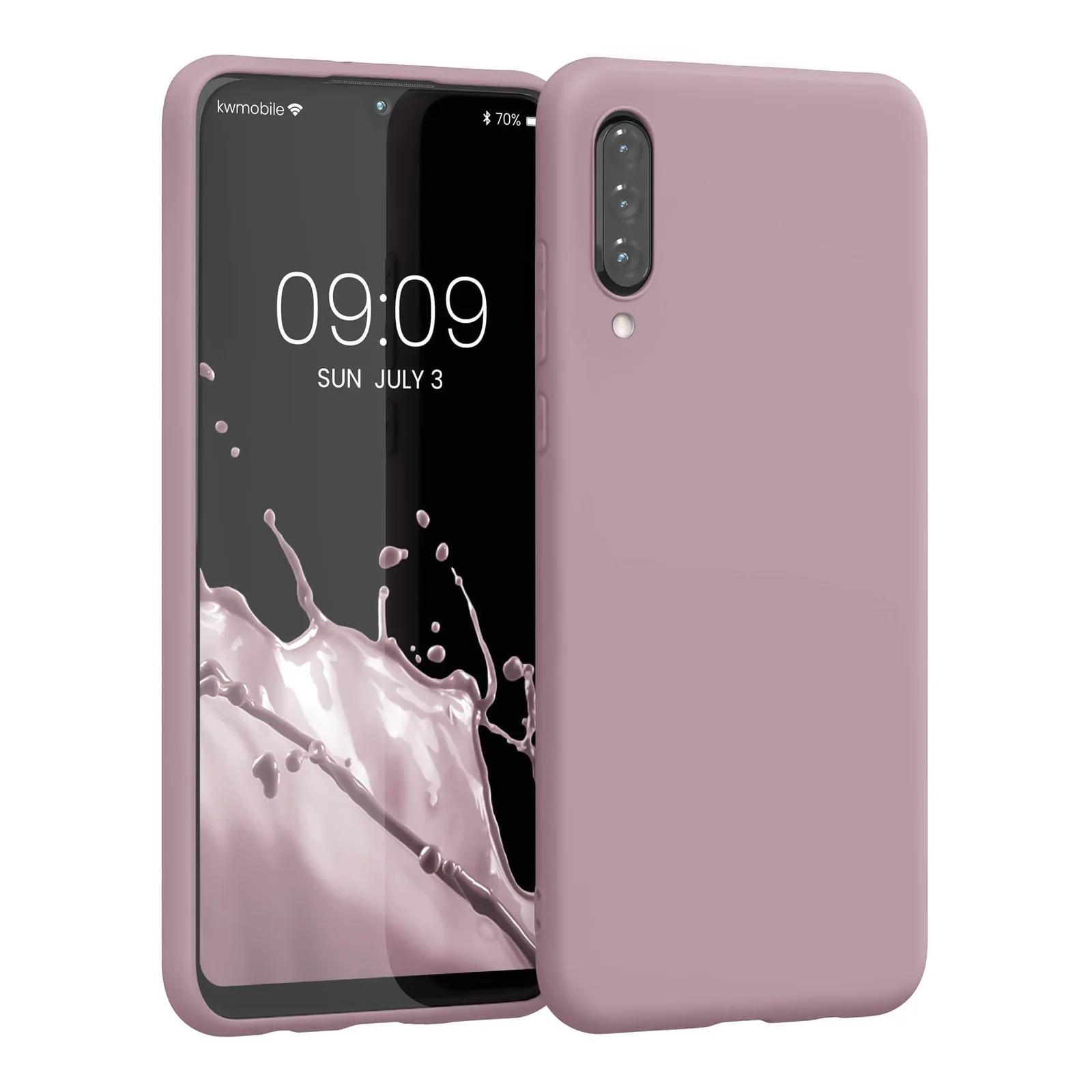 DL3 Mobilak Soft Silicone Protective Case for Huawei Y9S / Honor 9X Pro / P Smart Pro 2019 with Microfiber Lining and Shockproof Design - Cashmere