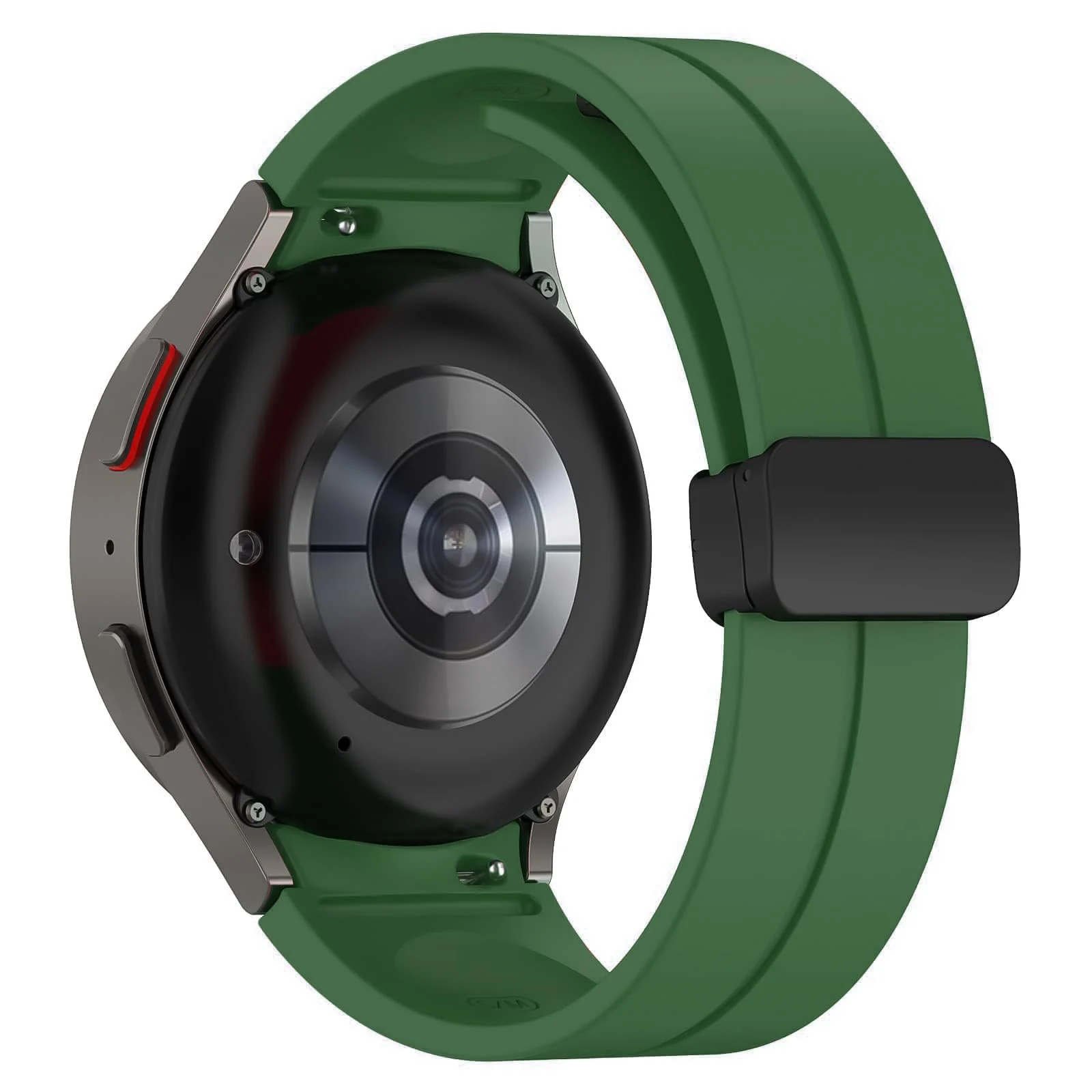 DL3 MOBILAK Magnetic Compatible with Samsung Galaxy Watch 6/5/4 Band 40mm 44mm/Galaxy Watch 6 Classic Bands 47mm 43mm/watch 4 Classic 46mm 42mm - Green