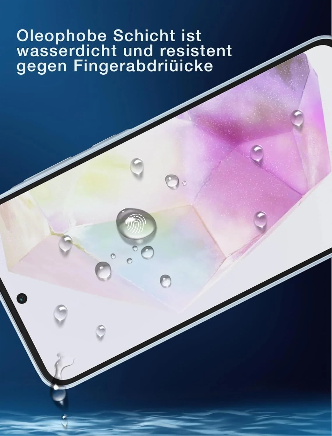 DL3 Mobilak Tempered Glass Screen Protector For Samsung Galaxy A35 5G / Samsung Galaxy A55 5G - Clear
