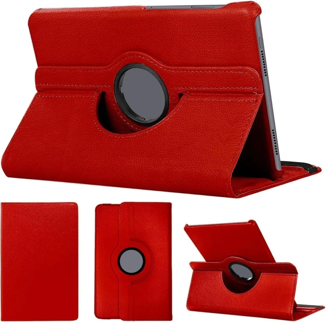 DL3 Mobilak Protective Cover for Xiaomi Redmi Pad 2 Pro (2025) Redmi Pad Pro (2024), 360° Rotatable Smart Stand, Leather Folio Flip Cover with Multi-Angle Viewing, Auto Wake Sleep