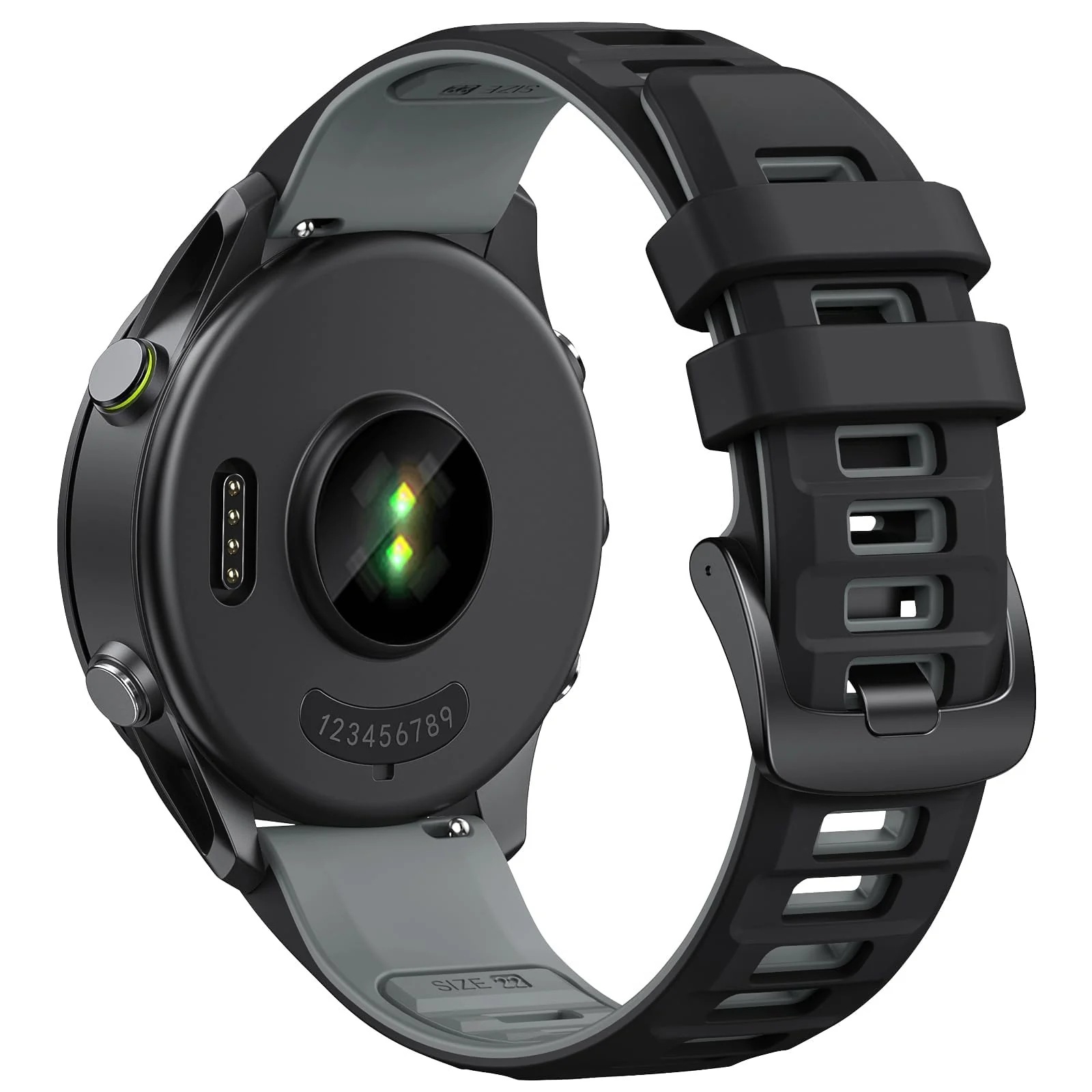 DL3 Mobilak Silicone Sport Band 22MM Strap For Xiaomi Redmi Watch 5 Active/5 Lite/Samsung Galaxy Watch 46mm/Watch 3 45mm/Gear S3/Huawei watch GT5 GT4 GT3 GT2 GT 46MM/GT2E/GT3 Pro/GT 5 Pro/Amazfit GTR4