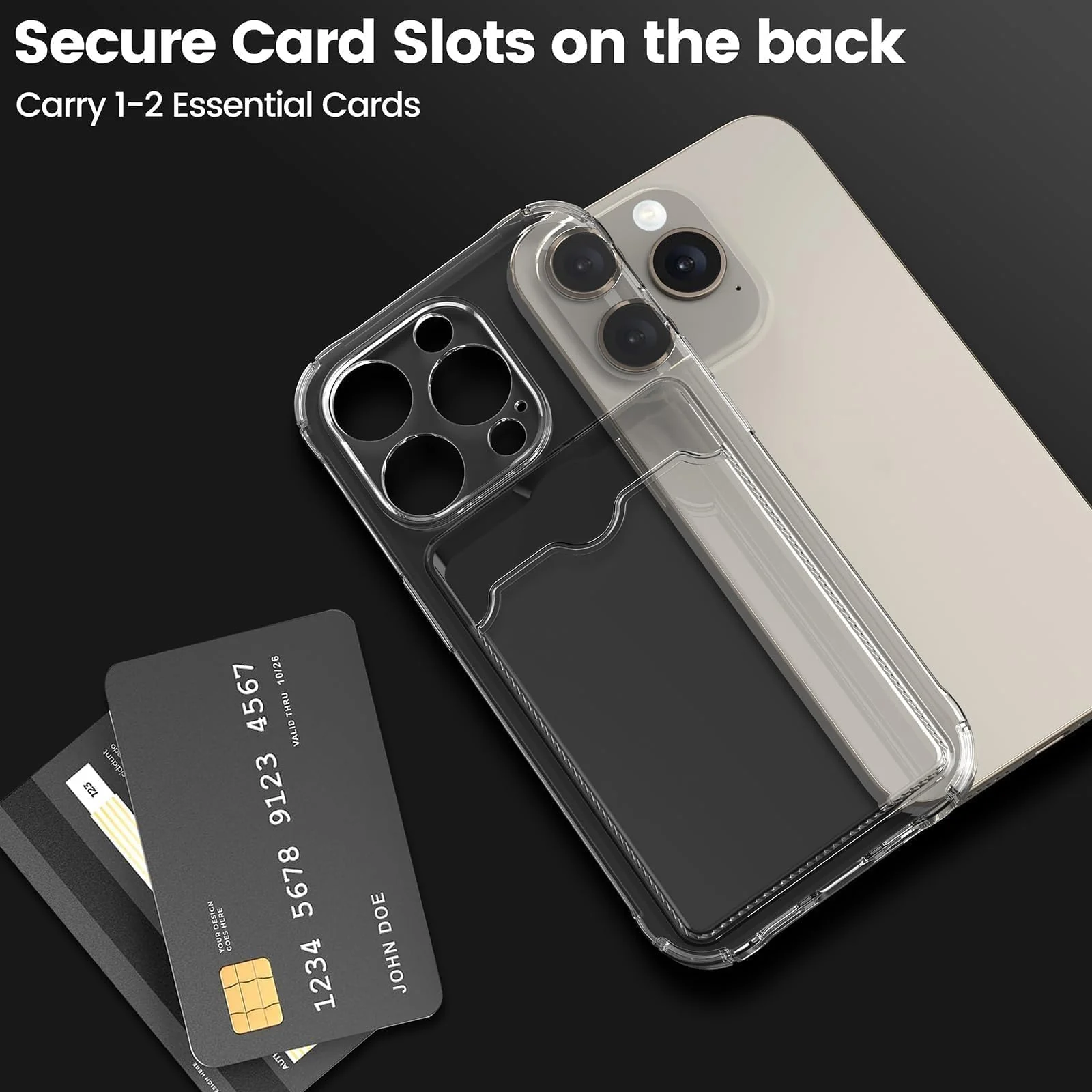 DL3 Mobilak Clear TPU Wallet Case with Card Slot and Camera Protection for realme 13 5G / realme 12 5G / 12X 5G - Clear