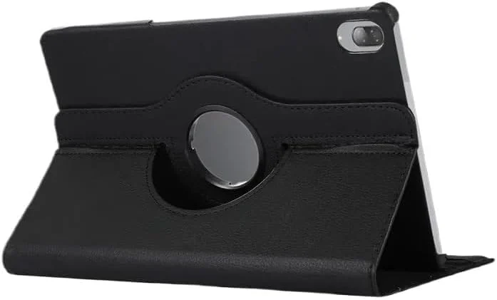 DL3 Mobilak Protective Cover for Huawei Matepad 12X 2024 / MatePad Air 12 inch 2024, 360° Rotatable Smart Stand, Leather Folio Flip Cover with Multi-Angle Viewing, Auto Wake Sleep - Black