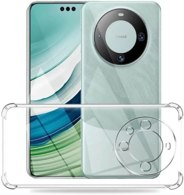 DL3 MOBILAK Clear Soft TPU Phone Case for Huawei Mate 60 Pro - Clear