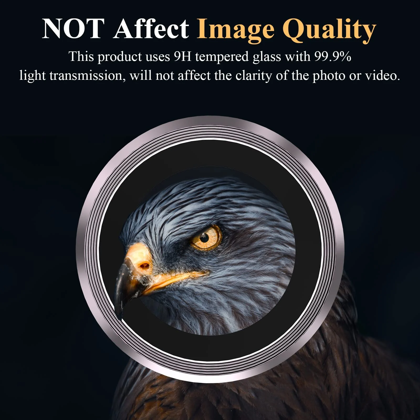 DL3 Mobilak Camera Lens Protector for Samsung Galaxy S23 Ultra, Camera protection, Shock-absorbing protection, Scratch-resistant surface - Lavender