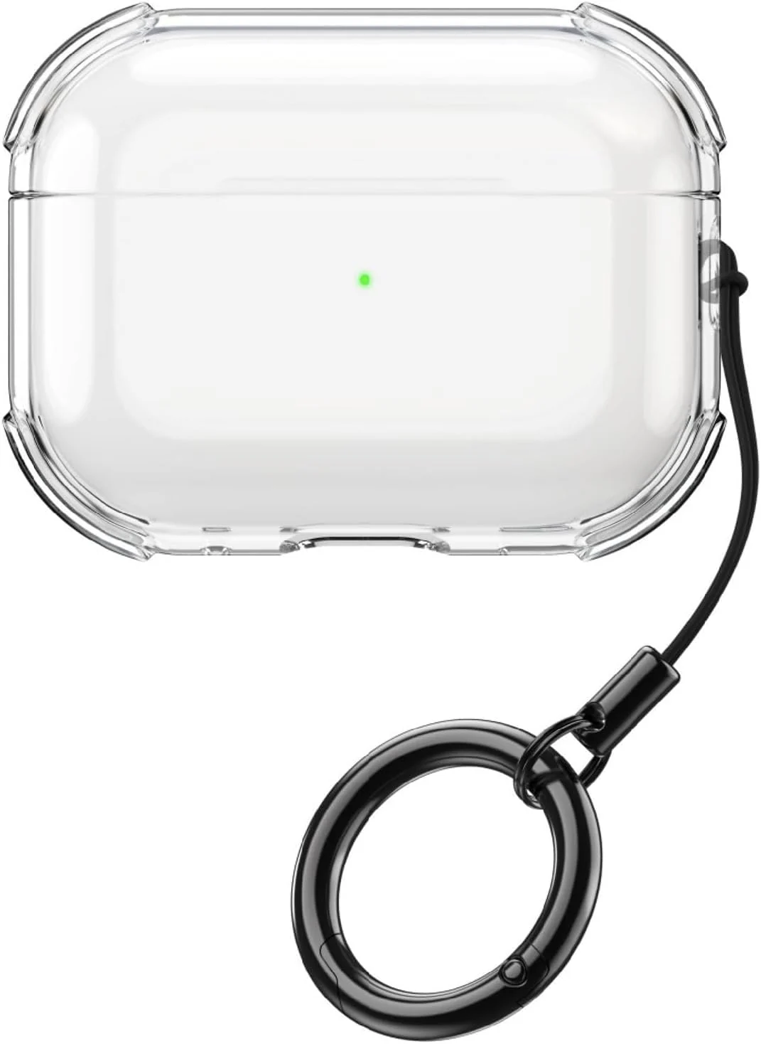 Dl3 Mobilak AirPods 4 Case, Clear TPU Material, Case Cover for Apple AirPods 4th (2024) Generation, Full-Body Protection, Lightweight, Anti-Scratch, Shockproof, Dustproof, Anti-Lost - Clear