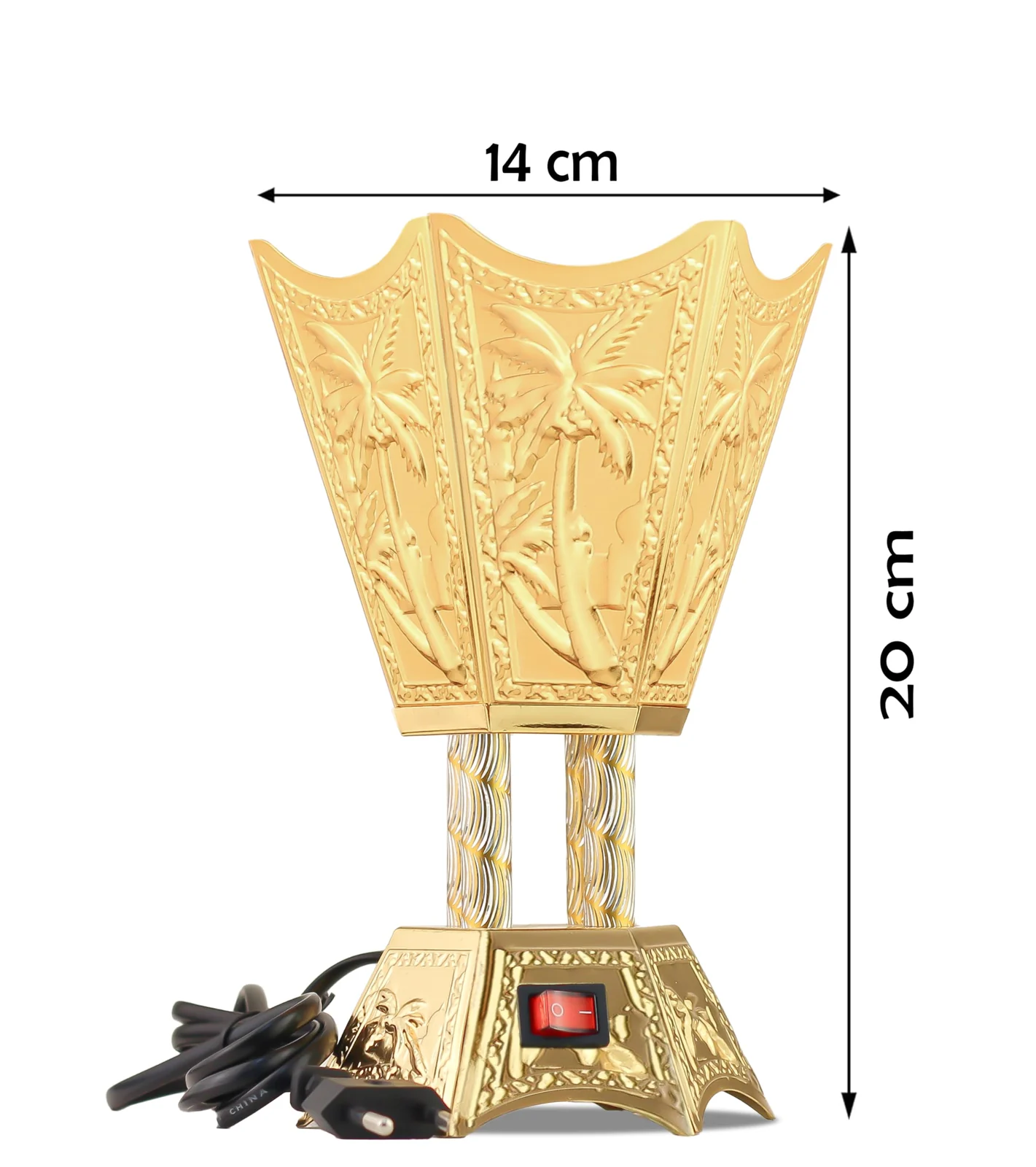 Mobigon Arabian Electric Incense Burners metal Vintage Arabic Burner, Middle Eastern Incense Holder- Electric Incense Burner Bakhoor Suitable For Arabian Oud, Home, Hotel Decor - Style 17