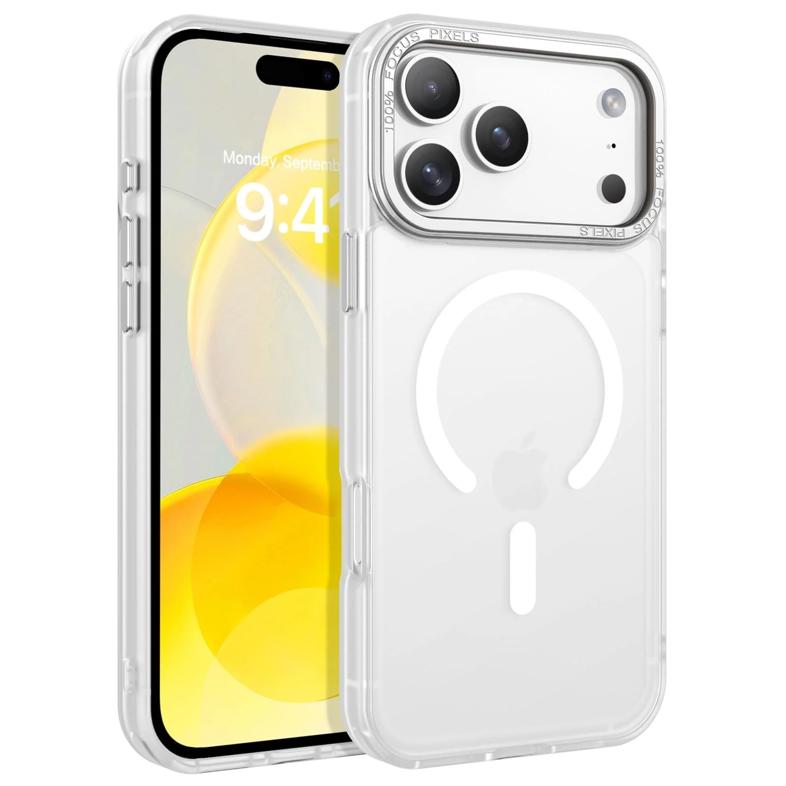 DL3 MOBILAK Protective Phone Case for Apple iPhone 18 Pro Max and 17 Pro Max - White
