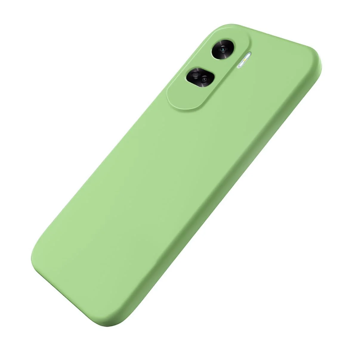 DL3 Mobilak Honor 90 Lite Case, Soft Flexible Silicone Gel Rubber Bumper Cover, Full Body Shockproof Protective Phone Case - Light Green
