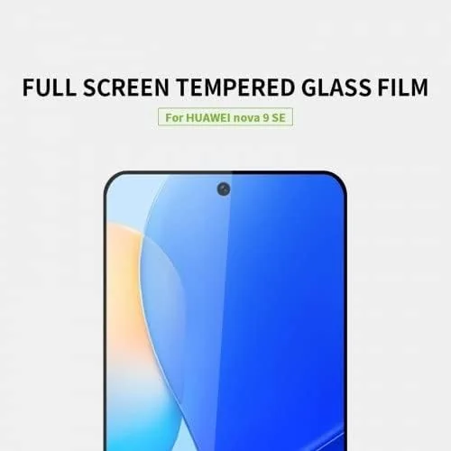 DL3 Mobilak 5D Full Glass Screen Protector For huawei nova 9 se 5D Black Frame - Clear