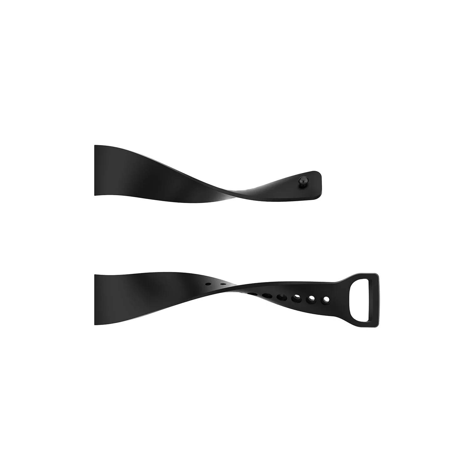 DL3 Mobilak Smart Watch Strap for Xiaomi Mi Band 4C & Redmi Smart Band, Sport Silicone Watch Band Wrist Strap, Replacement Bracelet Wristband Wrist Strap - Black