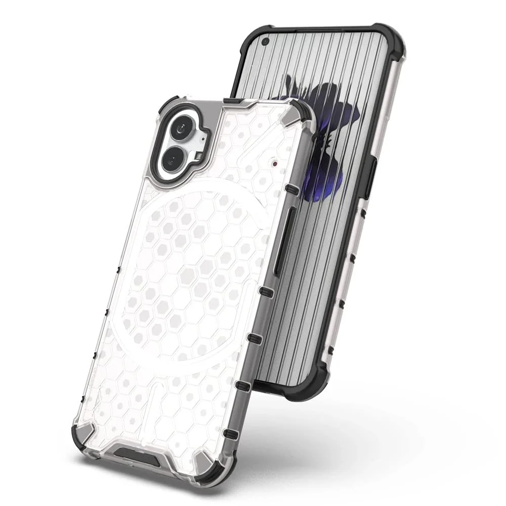 DL3 Mobilak Clear PC and TPU Protective Case for Nothing Phone (1) with Shockproof Design - Clear