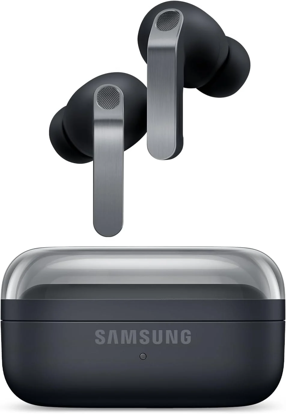 DL3 MOBILAK Clear Soft TPU Earbuds Case with Lanyard for Samsung Galaxy Buds 4 and Buds 4 Pro - Clear